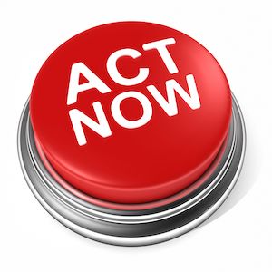 clear call to action button